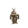 Latón Creativo Retro Antiguo Shennong Emperador Yan Adornos Artesanía de Latón Pequeño Cobre Emperador Yan Adornos de Escritorio