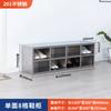 Gabinete de Zapatos de Acero Inoxidable 304 Taller de Purificación Libre de Polvo Vestidor Taburete para Zapatos Laboratorio de un Lado Doble Lado Multiceldas Gabinete para Cambiar Zapatos