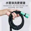 Manguera de Tubería de Agua Tubo de Látex Retráctil Automático Conector de Grifo Doméstico Grifo de Jardín para Riego Tubería de Agua Suave Alta Presión Tubería de 4 Puntos