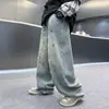Pantalones para Niños Primavera y Otoño 2026 Estilo Nuevo Niños Grandes Primavera Ropa Fresca de Primavera para Niños Jeans Rectos Sueltos para Niños