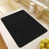 Tapete Escorredor de Cozinha com Estampa de Mármore Transfronteiriço, Absorvente, Antiderrapante, Terra Diatomácea para Bancada, Escorredor para Tigelas e Hashis, Tapete Isolante de Calor para Mesa de Jantar
