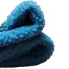 Tecido Polar Azul para Outono e Inverno, Casacos Artesanais, Forro de Roupas, Cobertor Elástico, Tecido de Fundo para Casacos