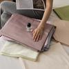 Lençóis de Cama de Algodão Delicado Cor Pura Casual Ângulo Reto Algodão de Fibra Longa de Xinjiang Lençóis de Cama Contagem 60 Peça Única Produto Novo de Primavera