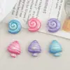 Acessórios de Resina DIY Desenho Animado Joias Oceano 3 Cola Cremosa Grampo de Cabelo Capa de Celular Fivela de Sapato Pingente de Chaveiro Acessórios