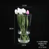 Cubo Transparente de Acrílico para Flores, Cubo Grande de Agua Profunda para Ramo de Flores, Cubo para Arreglos Florales para Floristas