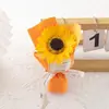 Venta al por mayor de fábrica Pequeños ramos de girasoles para el Día del Maestro, Flores de jabón, Exquisitos recuerdos de flores de jabón, Regalos para jardín de infantes