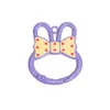Aleación Punto Lazo Conejo Hebilla de Resorte Cuentas Llavero Hecho a Mano DIY Joyería Colgante Accesorios Venta al por Mayor