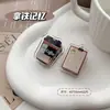 Café Serie Antigua Retro Americana Clip de PP Clip Acrílico Personalizado Clip para Papelería Planificador Almacenamiento de Notas