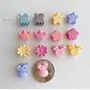 Accesorios para el cabello coreanos para niños, pinza para el cabello con forma de estrella de cinco puntas, mini pinza para flequillo esmerilado de dibujos animados, pinza para el cabello roto para bebés, pinza para el cabello para bebés, venta al por mayor