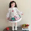 VestidoLolita para Niña Primavera y Otoño 2026 Nuevo Elegante Vestido de Princesa Hongo Conejo para Niños Vestido de Cumpleaños