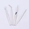 Pinzas de Acero Inoxidable Juego de Cuatro Piezas Pinzas con Ventosa Juego de Herramientas de Reparación Pinzas Anti-Cruce Pinzas Pequeñas 4 Piezas Mayoreo