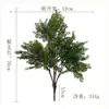 Plantas verdes artificiais, cedro, pinho, grama de primavera, plantas aquáticas, plantas para micro paisagismo, paredes de plantas decorativas, plantas em maços para inserção no solo, plantas de grama artificial estilo floresta