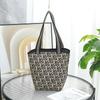 Bolsa de Mão Bolsa Saco Grande Capacidade Tote Bolsa de Tricô Tecida de Ombro Transversal Bolsa de Mão Tendência Bolsa Saco