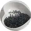 Super-Excelente 2 3 4 mm Transparente Núcleo de Color Vidrio Cuentas de Arroz Hecho a Mano DIY Cuentas Sueltas Accesorios para Joyería Descuento Venta al por Mayor