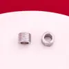 [Hehui] Cuentas de Hilo Nuevas Seis Capas Transfronterizas, Cuentas Espaciadoras, Cuentas con Agujero Pasante, Cuentas de Posicionamiento, Accesorios de Aleación para Pulsera Collar DIY