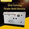 DCEC CUMMINS 20-50kw silencioso gerador diesel motor CUMMINS todo o motor sem escova de cobre