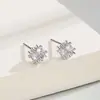 Brincos Versáteis da Moda de Luxo Leve para Mulheres, Brincos Quadrados com Zircônia Completa, Estilo Fresco Único com Pequenos Tassels