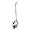 Colher Infantil de Aço Inoxidável 304 Dourada Titânio Colher Redonda Utensílios de Mesa Infantis para Uso Doméstico Colher de Sobremesa Colher para Comer