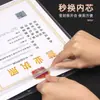 Este Marco es una Cubierta Protectora Impermeable para Tarjetas de Higiene Alimentaria, Certificados de Exhibición y Licencias Comerciales, Adecuado para Colgar en la Pared