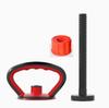 Kettlebell de fitness para casa, alça, peso ajustável, base de kettlebell, porca, acessórios, vendas diretas da fábrica