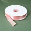 80 Jardas 2,5cm Fita de Poliéster Cor Sólida Fábrica Atacado Fita para Bolo Atacado Fita para Casamento Fita para Embalagem Artesanal