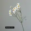 Flores secas de margarida, buquê de flores artificiais, decoração de cena, crisântemo selvagem de alta qualidade, flores de casamento, flores artificiais
