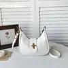 Bolso de Luna Creciente de Diseño Nicho Coreano Retro Versátil de Moda Bolso de Hombro Único Textura de Alta Calidad Bolso Cruzado de Mano