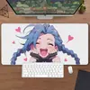 Jinx League of Legends Gaming Esports Alfombrilla de Ratón Extra Grande para Escritorio Borde Engrosado Protección Suave para la Muñeca Alfombrilla para Escritorio de Computadora