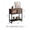 Aparador de Gama Alta Personalizado Gabinete de Madera Maciza Gabinete de Almacenamiento Mesa Consola de Pared para Sala de Estar Gabinete de Té para Oficina Gabinete de Cocina Retro