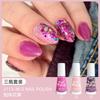 Transfronterizo tres botellas de traje esmalte de uñas a base de agua sin cocción esmalte de uñas brillante esmalte de uñas blanco duradero de secado rápido al por mayor