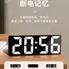 Reloj Digital Grande Simple LED Reloj Electrónico Reloj Despertador de Escritorio Pantalla de Hora Pantalla Digital Adorno