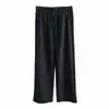 Pantalones Anchos de Forro Polar con Estampado de Leopardo Retro Grises para Mujer, Sueltos, Casuales, Otoño e Invierno, Engrosados, Cálidos, de Cintura Alta, Pantalones Largos Estilo Cimitarra
