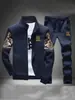 Superventas Transfronterizo Traje Deportivo de Otoño con Cuello Alto, Talla Europea, Ropa Deportiva Casual Unisex, Estilo de Pareja