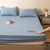 Protector de colchón acolchado de algodón bordado lavable de grado A para maternidad e infancia, lavable a máquina, apto para todas las estaciones, antideslizante, funda de colchón completamente cerrada