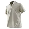 Camisa Polo Holgada para Hombre con Rayas Bordadas de Piel de Conejo, Delgada, Protectora del Sol, Transpirable, Ropa Casual, Primavera 2026