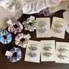 Nuevo clip BB de satén con pedrería en forma de gota de agua, liga para el pelo, pasador, clip para flequillo