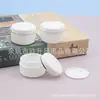 Frasco de creme com borda prateada 15g com tampa interna, caixa de creme, caixa de pomada, amostra de máscara, frasco de cera para cabelo, frasco de esmalte