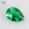 Huagang Gema em Forma de Pera Nano Pedra Solta Combinação de Pedras Nano Coloridas em Forma de Gota de Água Joia de Superfície Anel Pedra Principal Incrustada
