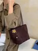 Bolsa de camurça tipo balde transfronteiriça para mulheres, nova moda 2026, bolsa de ombro retrô, bolsa tote fosca de grande capacidade