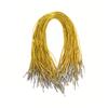 Venta directa del fabricante: Cuerda Elástica con Pinzas de Metal con Púas en Ambos Extremos, Cuerda para Mascarilla, Cuerda para Encuadernación de Cuadernos, En Stock