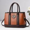 Bolsa feminina retrô europeia e americana, nova chegada, 2024, elegante, multifuncional, grande capacidade, bolsa transversal de ombro, bolsa feminina