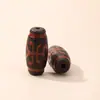 Pingente de Ágata Dzi de Nove Olhos Estilo Antigo Vintage, Pingente de Ágata Dzi Buddha de Xizang, Nova Ágata Dzi Buddha Retro de Guangzhou