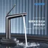 Comercio Exterior Transfronterizo Materiales de Construcción Lavabo Caliente y Frío Grifo Todo Cobre Lavabo de Baño Lavabo Gabinete de Baño Grifo
