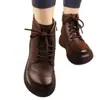 Botines Cortos Estilo Explosivo Estilo Británico Suela Gruesa Nuevo Estilo Otoño/Invierno 2026 Más Terciopelo Más Gruesos Cálidos Plataforma Botas Martin Botas de Algodón Suela Suave