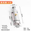 Cerradura de puerta de madera con perno de resorte de acero inoxidable engrosado, cerradura automática para puertas de baño y ventanas, cerradura de perno china, cerradura de puerta antirrobo