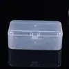 Caja de Almacenamiento Multifuncional Rectangular Transparente de Plástico al por Mayor Caja de Almacenamiento Removible Caja Organizadora de Estilo de Vida Venta al por Mayor