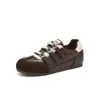 2026 Primavera/Otoño Punta Redonda Corte Bajo Nicho Tacón Oculto Bloque de Color Planos Antideslizantes Ligeros Deportivos Moda Zapatos de Mujer Individuales