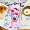 Meias de Meia-Cana Summer Kt Catwoman Fofas Ins Doces Versáteis Desenho Animado Hello Kitty Absorventes de Suor Meias de Meia-Cana Meias Femininas