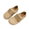 Nuevas sandalias de otoño estilo Birkenstock, punta cerrada para mujer, suela gruesa que aumenta la altura, estilo coreano 2026, hebilla bidireccional, suela blanda retro