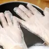 Luvas Descartáveis Serviço de Alimentação Uso Doméstico Tamanho Extra Grande Plástico Filme PE Comer Alimentos Lagosta Salão de Beleza Durável Tamanho Grande